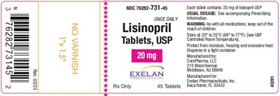 Lisinopril 20mg (45 Tablets).jpg - Lisinopril 20mg (45 Tablets)